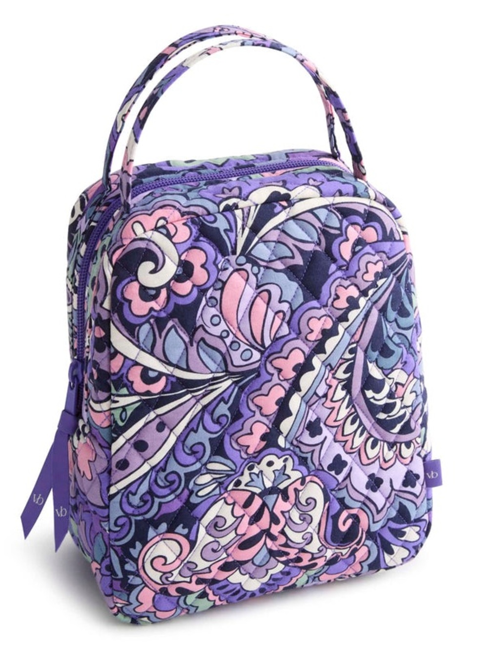 Vera Bradley Floral Swirls lunchbox